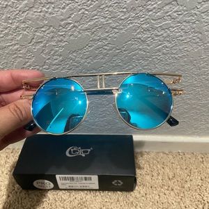 Retro Vintage Style Gothic Round Sunglasses, Unisex